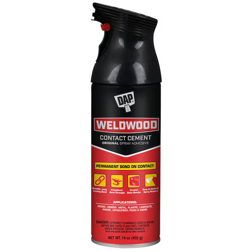 DAP Weldwood Spray Contact Cement 14-oz Spray Adhesive