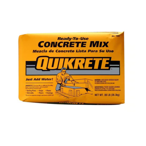 QUIKRETE 80 lb. Concrete Mix