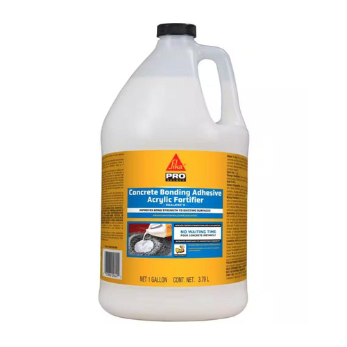 SIKA 187782 SikaLatex 1 Gal. Concrete Bonding Adhesive and Acrylic Fortifier