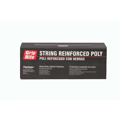 Grip-Rite 20 ft. x 100 ft. 6 Mil Reinforced Poly Sheeting