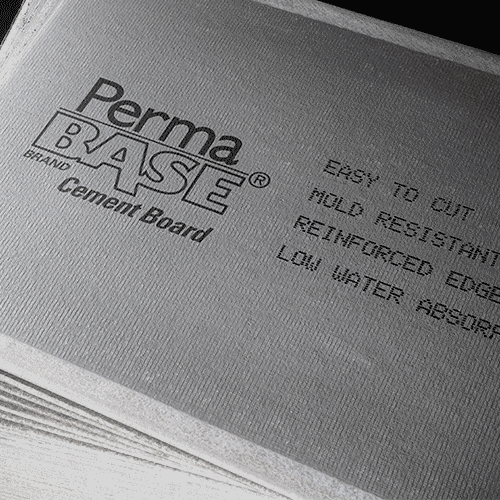 PERMABASE 3 ft. x 5 ft. Cement Board with EdgeGuard