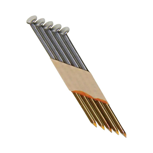 3 in. x 0.120 in. 30 Deg. Paper Brite Coated Smooth Shank Nails (4000/Pack)