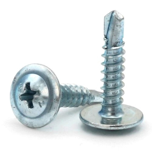 8 X 1-1/4 Zinc Phillips Modified Truss Self Drill (5lb)