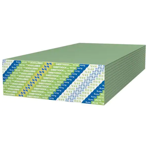 5/8 Inch x 4 Feet x 8 Feet Mold Resistant Firecode X Drywall