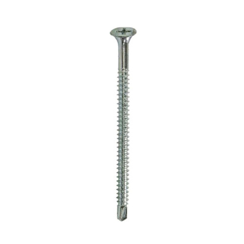 GRIP-RITE 238ZSDS1 #8 x 2-3/8 in. Zinc Plated #3 Self Drill Bugle Head Fine Thread Drywall Screws (1 lb.) (104/Pack)