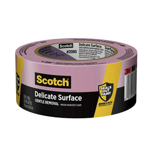 1.88 in. x 60 yds. Delicate Surface Painter's Tape with Edge-Lock - Blue