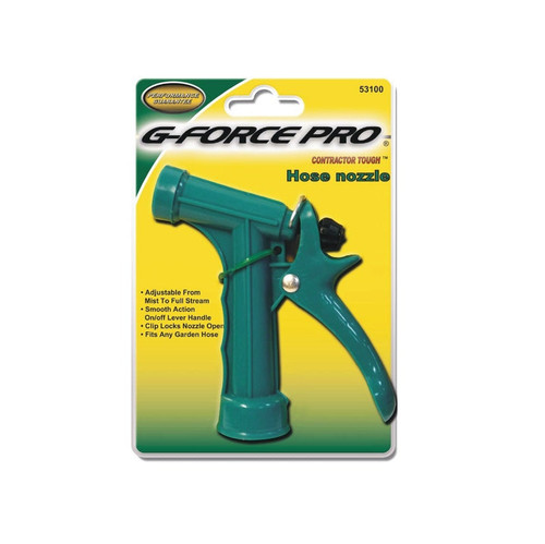 G-FORCE 53102 Poly Hose Nozzle Pistol Grip Threaded