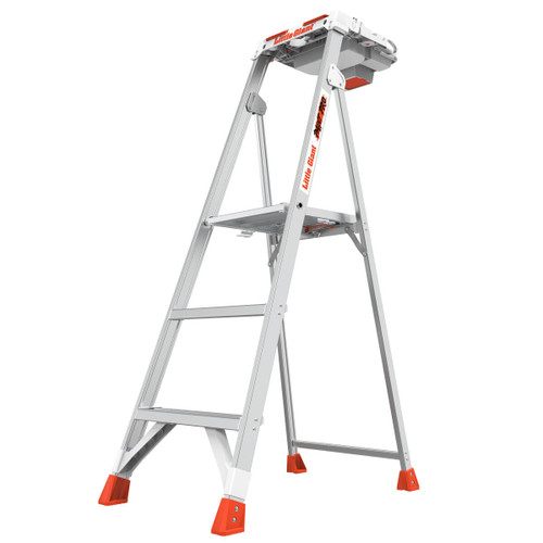 LITTLE GIANT 15165-001 Paint Pro IAA 5 ft. Aluminum Stepladder With Tool Tray