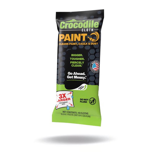 Crocodile Cloth Paint Cleaning Cloth 10-Pack 15" x 10" Heavy Duty