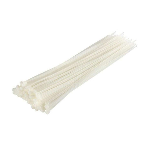 G-FORCE 25223 6 in. x 3/32 in. Nylon Clear Cable Ties (100/Pk)