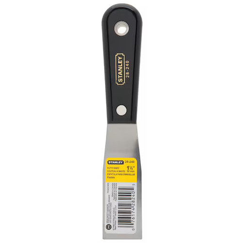 STANLEY 28-240 Nylon Handle Flexible Blade Putty Knife - 1-1/4 in.
