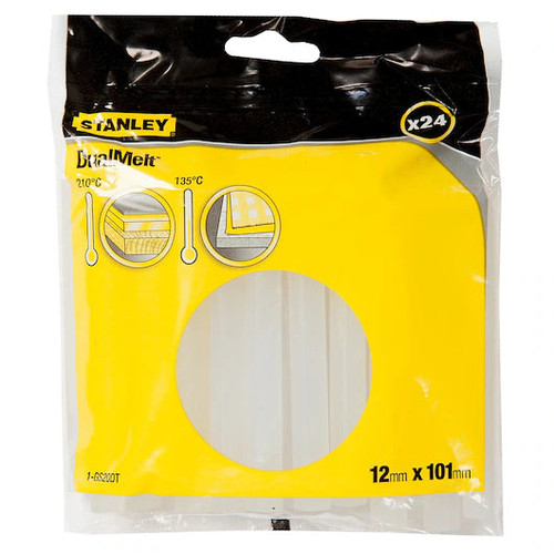 STANLEY GS20DT 4 in. Dual Temperature Glue Sticks (24-Pack)