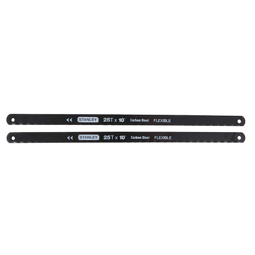 STANLEY 15-904A 24TPI High Carbon Steel Hacksaw Blade 10 in.