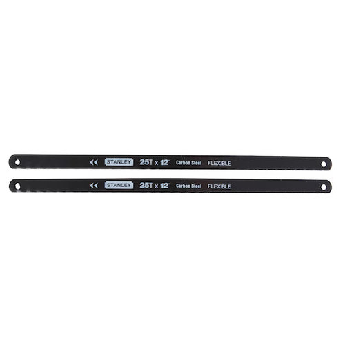 STANLEY 15-924A 24TPI High-Carbon Steel Hacksaw Blade 24 in.