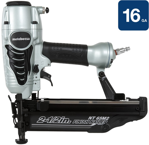 Metabo HPT NT65M2S | 2-1/2 Inch 16 Gauge Finish Nailer with Air Duster