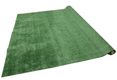 TrafficMaster Emerald Green Precut Turf 6 ft. x 8 ft. Artificial Grass Rug