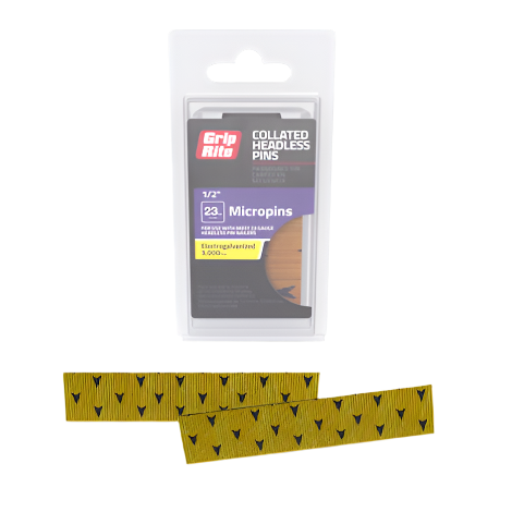 Grip-Rite® 1-1/4 in. GR114PIN Brad Nails 23 Ga. (2000/Pack)