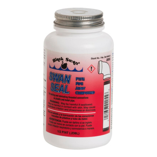 BLACK SWAN 02055 Swan Seal PTFE Pipe Joint Compound, 8 oz.