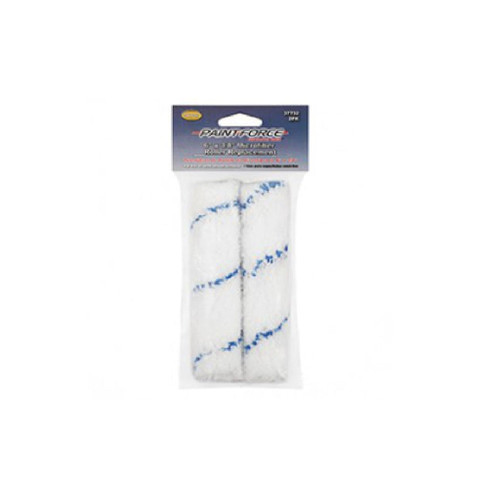 PAINT-FORCE 37732 6 in. x 3/8 in. Nap Microfiber Mini Roller Refill (2-Pack)