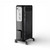 PELONIS 1,500-Watt Oil-Filled Radiant Electric Space Heater with Thermostat