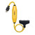 TOWER MANUFACTURING 30438024 Auto-Reset 15 AMP Inline GFCI Triple Tap Cord 2 ft. Yellow
