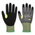 PORTWEST A650G8RL - VHR15 Nitrile Foam Glove - Gray/Black - L