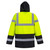 PORTWEST US466YBRL - Hi-Vis Contrast Traffic Jacket - Yellow/Black - L