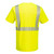 PORTWEST L044YERL - Hi-Vis Lightweight T-Shirt S/S - Yellow - L