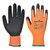 PORTWEST A625O8RL - Vis-Tex PU Cut Resistant Glove - Orange/Black - L