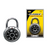 G-FORCE 60150 2 in. Black Dial Combination Padlock