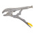 STANLEY STHT84403 Curved Jaw Locking Pliers - 6 in.