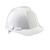 SAS 7160-45 White Standard Hard Hat 6 Point Adjustable Ratchet Head Strap