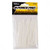 G-FORCE 25220 4 in. x 3/32 in. Nylon Clear Cable Ties (100/Pk)
