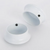 1-5/16 in. Heavy-Duty Closet Pole End Caps - White
