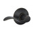 Accent Passage Door Lever - Aged Bronze