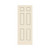 Colonist 24 in. x 78 in. 6-Panel Primed Texture Solid Core Molded Composite MDF Interior Door Slab