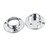 TUFF STUFF TUF69452 1-5/16 in. Heavy-Duty Closet Pole Sockets - Chrome