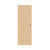 28 in. x 80 in. Unfinished Flush Hardwood Door Slab, Hollow-Core