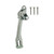 Kick Down Door Stop - Chrome Plated