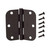 3-1/2 in. (5/8 in. rad.) Round Corner Door Hinge - Oil-Rubbed Bronze (12 Pack)