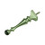 3-1/2 in. Decorative Solid Doorstop - Satin Nickel