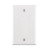 Wall Plate - 1 Gang Blank - White