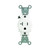 20A Commercial Grade Tamper Resistant Single Outlet - White