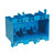 3-Gang 55 cu. in. PVC Old Work Electrical Box