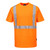 PORTWEST S198ORRXL - Hi-Vis Pocketless T-Shirt S/S - Orange - XL