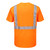 PORTWEST S198ORRXL - Hi-Vis Pocketless T-Shirt S/S - Orange - XL