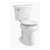 The Complete Solution 2-Piece 1.28 GPF Single Flush Round Toilet - White