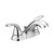Adler 4 in. Centerset 2-Handle Low-Arc Bathroom Fauce - Chrome