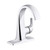 Ladera Single Hole 1-Handle High Arc Bathroom Faucet with Lever Handle - Chrome