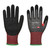 PORTWEST A672K8RL - AHR13 F Dark Nitrile Cut Glove - Black - L